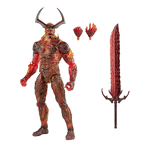 Hasbro Marvel Legends Series - Figura de Surtur de 15 cm - Personaje de la Saga Infinity - Diseño Premium - Figura y 3 Accesorios