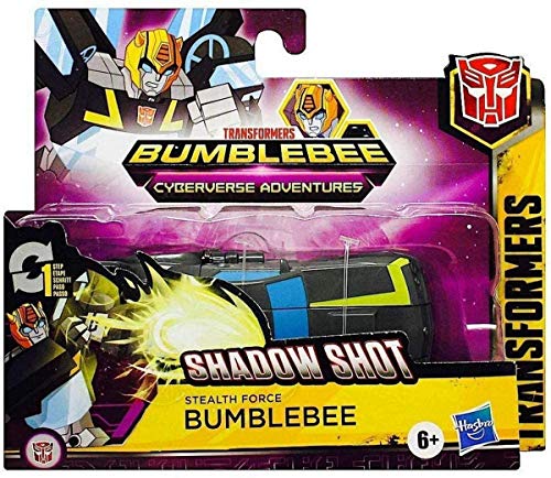 Hasbro- Transformers Cyberverse One Step Shadow Bumblebee (E7074ES0)