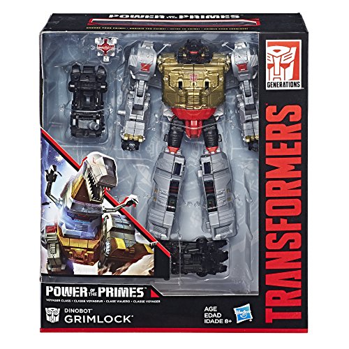 Hasbro Transformers: Generations Power Of the Primes Voyager Class Grimlock - Kits de figuras de juguete para niños (8 año(s), Multicolor, Niño/niña, Dibujos animados, Acción / Aventura, Transformers)