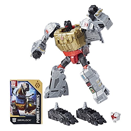 Hasbro Transformers: Generations Power Of the Primes Voyager Class Grimlock - Kits de figuras de juguete para niños (8 año(s), Multicolor, Niño/niña, Dibujos animados, Acción / Aventura, Transformers)