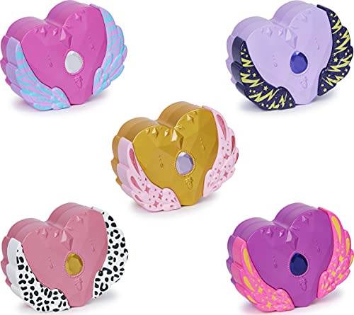 Hatchimals 6059691 Riders, Wilder Rhythm Rachel Pixie y Tigrette Glider con 16 Accesorios de ala