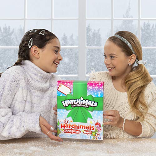 Hatchimals CollEGGtibles, 12 Hatchimals de Navidad Sorpresa Set de Regalo para niños de 5 años en adelante