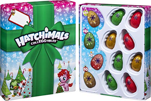 Hatchimals CollEGGtibles, 12 Hatchimals de Navidad Sorpresa Set de Regalo para niños de 5 años en adelante