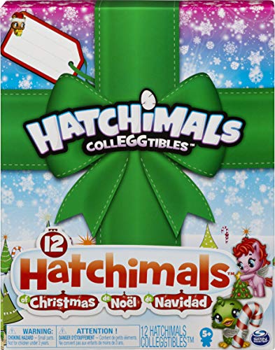 Hatchimals CollEGGtibles, 12 Hatchimals de Navidad Sorpresa Set de Regalo para niños de 5 años en adelante