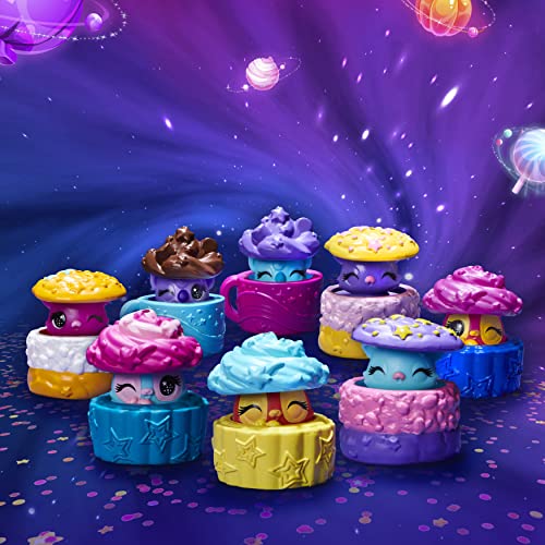 HATCHIMALS CollEGGtibles, Cosmic Candy Edición Limitada Secret Snacks Paquete de 12 Huevos, para niños de 5 años en adelante