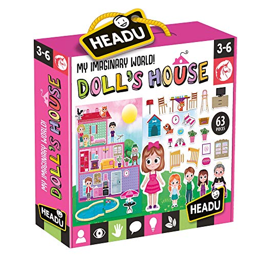 Headu The Doll's House. Juego educativo para niños y niñas de 3-6 años. Juego de Inteligencia personal para desarrollar historias y situaciones.