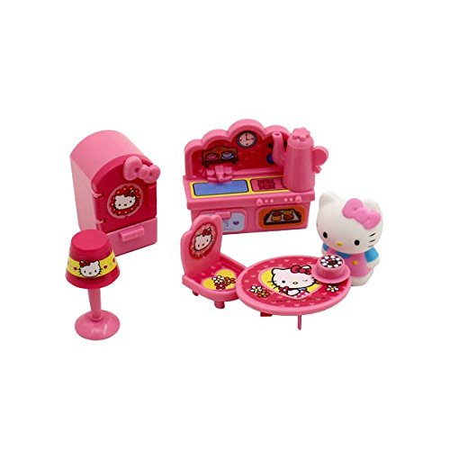 Hello Kitty Petite House - Compact Set with Complete Setup for Tea Parties by Muraoka