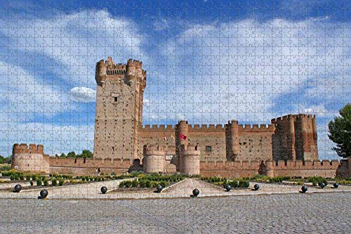 Hengyangshizheng Rompecabezas 1000 Piezas Rompecabezas Puzzle Rompecabezas Castillo de Valladolid, España Juegos Infantiles Juguetes Regalo interesantes Amigo