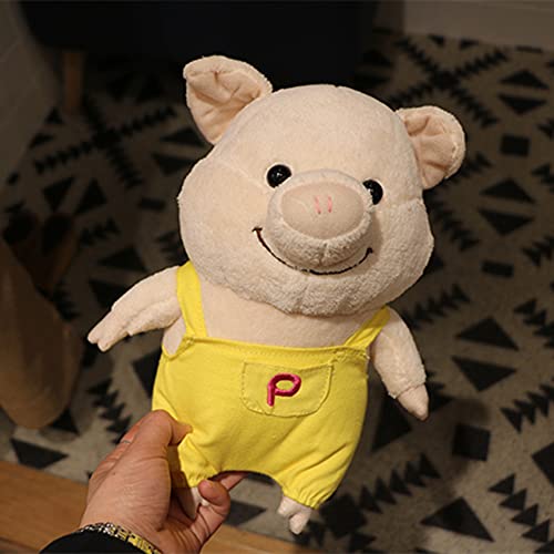 HIL 28CM Lindo Cerdito Muñeco De Peluche Muñeca De Juguete Arnés De Cerdo Juguetes De Peluche Juguetes De Los Niños Muñeca De Peluche Regalos Para Niños Regalo De Cumpleaños Regalos Creativos,B