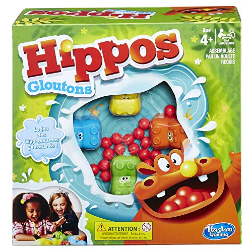 Hippos Gloutons, Juego de Mesa para niños (versión Francesa)