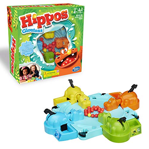 Hippos Gloutons, Juego de Mesa para niños (versión Francesa)