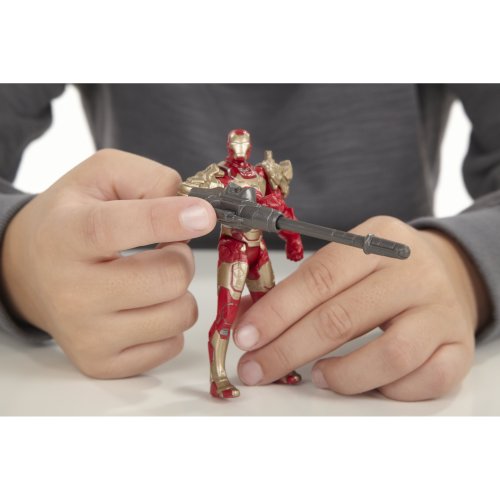 Hombre De Hierro De Marvel 3 Ensamblador -Mark 42 Iron Man [Importado De GB