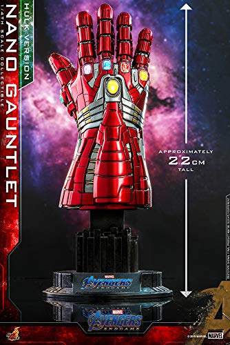 Hot Toys Vengadores Endgame Nano guantelete versión Hulk Trimestre Escala réplica