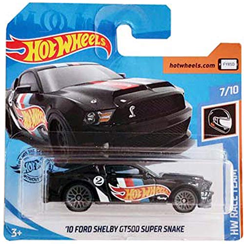 Hot Wheels '10 Ford Shelby GT500 Super Snake HW Race Team 7/10 2019 (192/250) Short Card