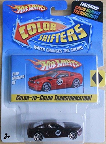 Hot Wheels Color Shifters Red Ford Mustang GT 1:64 Scale Collectible Die Cast Car