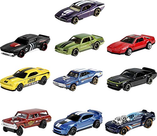 Hot Wheels Pack Colección Muscle Mania Coches de juguete, regalo para niños +3 años (Mattel GTD79)