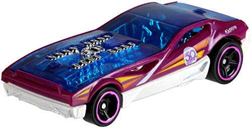 Hot Wheels Pack de 5 vehículos 50 Aniversario, Coches de Juguete (Mattel FWF98)