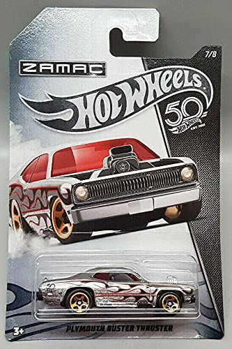 Hot Wheels Premium ´72 Plymouth Duster Thruster - 50th Anniversary Zamac Flames Series 07/08 - FRN30 - Long Card 2018