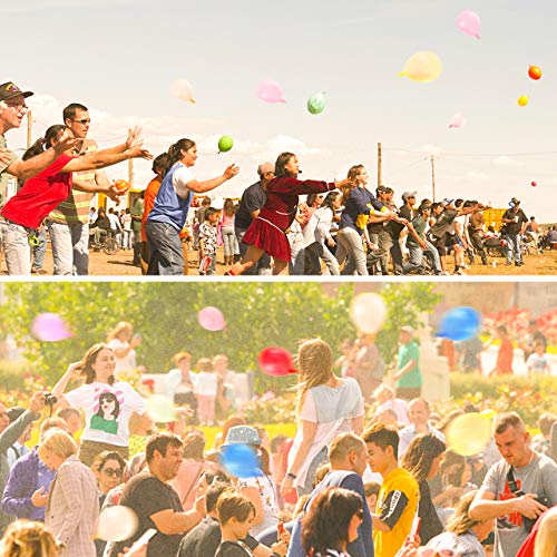 Hotelvs 1000 Globos de Agua para Fiesta, Water Bombs Verano Splash Fun Pelea de Agua Juego Juguetes al Aire Libre para Niños y Adultos, Multicolores