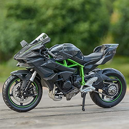 HSSM 1:12 para K-awasaki para Ninja H2 R Vehículos Fundidos A Presión Coleccionables Juguetes Modelo De Motocicleta Die Cast Motocicleta