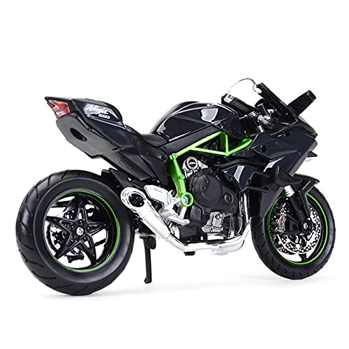 HSSM 1:12 para K-awasaki para Ninja H2 R Vehículos Fundidos A Presión Coleccionables Juguetes Modelo De Motocicleta Die Cast Motocicleta