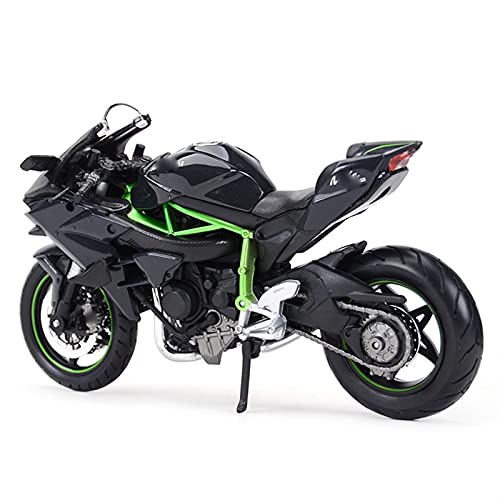 HSSM 1:12 para K-awasaki para Ninja H2 R Vehículos Fundidos A Presión Coleccionables Juguetes Modelo De Motocicleta Die Cast Motocicleta