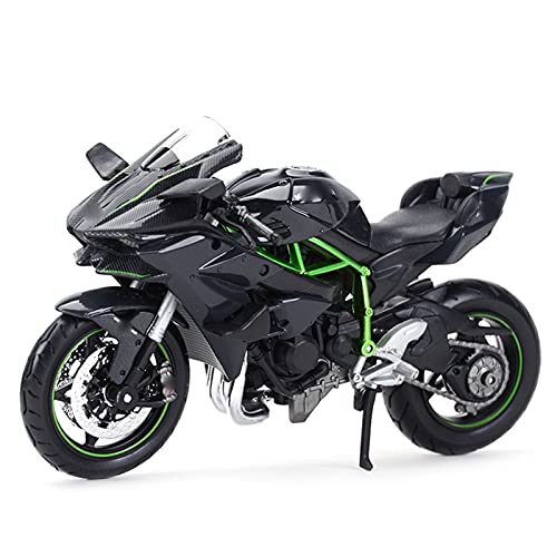 HSSM 1:12 para K-awasaki para Ninja H2 R Vehículos Fundidos A Presión Coleccionables Juguetes Modelo De Motocicleta Die Cast Motocicleta