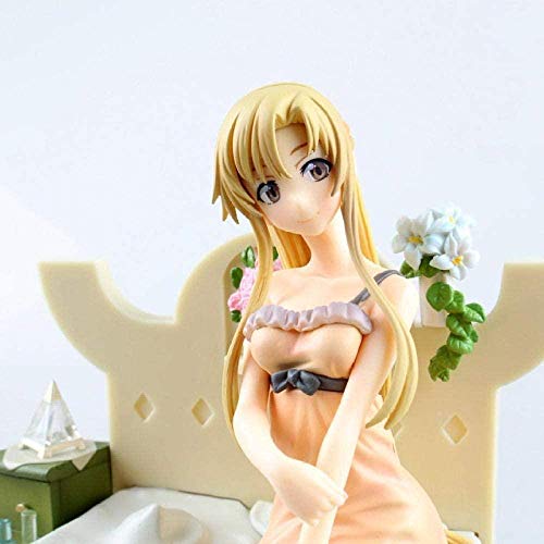 Huhu Anime Sword Art Online Yui Asuna Madre e Hija Ver niñas PVC Figura de acción Modelo Juguetes 21cm