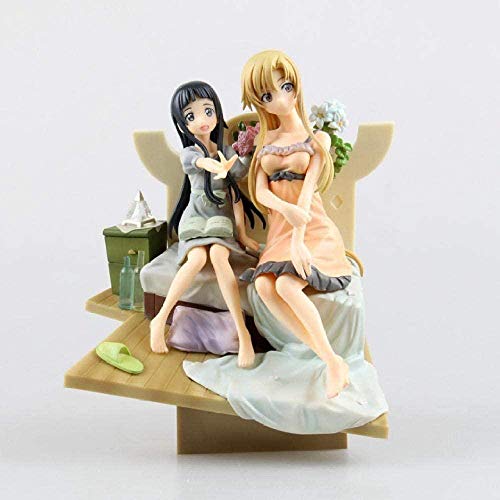 Huhu Anime Sword Art Online Yui Asuna Madre e Hija Ver niñas PVC Figura de acción Modelo Juguetes 21cm