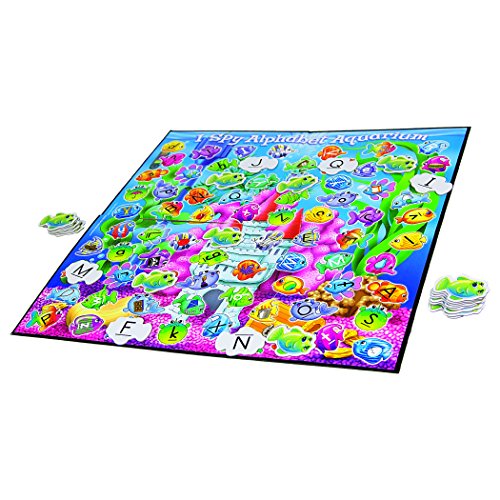 I Spy Alphabet Aquarium: Search the Aquarium for Fish with Uppercase Letters, Lowercase Letters, or Beginning Sounds [With 26 Fish-Shaped Game Cards a (Early Learning Games)