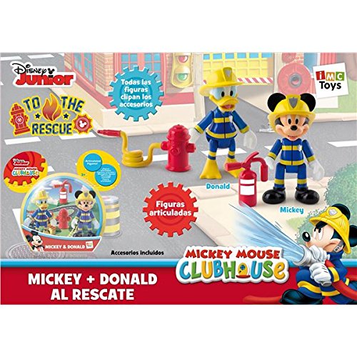 IMC Toys- Disney Pack 2 Mickey & Donald al Rescate, Multicolor (181908)