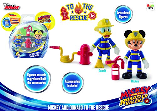 IMC Toys- Disney Pack 2 Mickey & Donald al Rescate, Multicolor (181908)