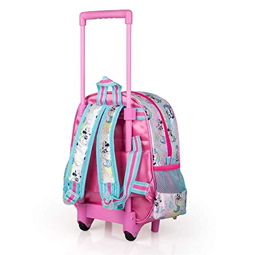 INACIO Mochila Kindergarten con Trolley Minnie Mouse 2 Ruedas Mango EXTENDIBLE-31216C