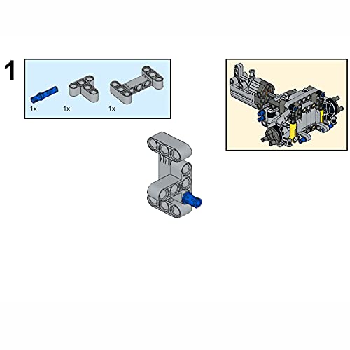 IPOT Juego de construcción de piezas de construcción para Porsche 911 GT3 RS, 1123 piezas, modelo de construcción compatible con Lego 42056