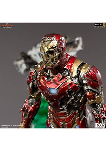 Iron Studios- Figura BDS Art Scale 1/10 Marvel Spider Iron Man Illusion (Kli087)