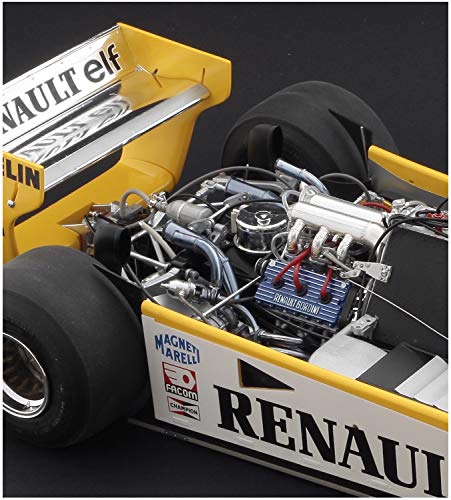 Italeri 4707S-Maqueta de construcción (escala 1:12, Renault RE 20 Turbo, maqueta, modelismo, manualidades, hobby, pegado, plástico), color plateado (4707S)