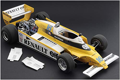 Italeri 4707S-Maqueta de construcción (escala 1:12, Renault RE 20 Turbo, maqueta, modelismo, manualidades, hobby, pegado, plástico), color plateado (4707S)