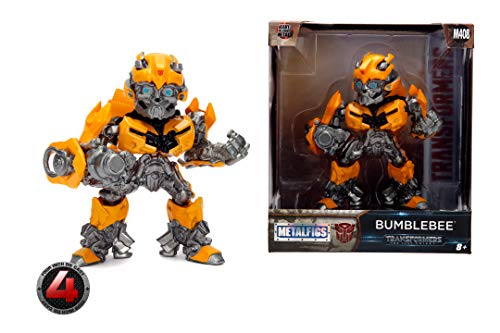 Jada Toys Transformers 253111001 - Figura Coleccionable de Bumblebee (10 cm), Color Amarillo