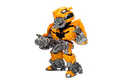 Jada Toys Transformers 253111001 - Figura Coleccionable de Bumblebee (10 cm), Color Amarillo