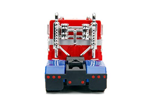 Jada Toys Vehículo Transformers 253112004, Azul/Rojo