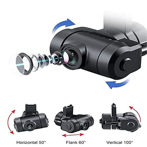 JJDSN Profesional 4K HD Fotografía aérea Drone Sin escobillas Eléctrico PTZ de Dos Ejes Control Remoto Avión Transmisión de Imagen WiFi Hogar Juguete Volador al Aire Libre de una tecla 3635.56cm