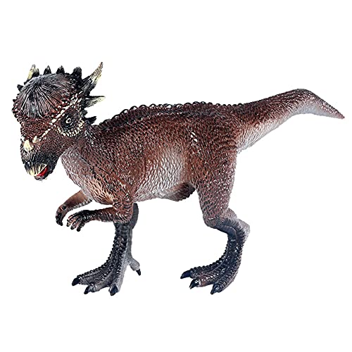 JOKFEICE Juguetes de Dinosaurios realistas de Vinilo Stygimoloch Figuras de Dinosaurio Proyecto de Ciencia Juguetes educativos de Aprendizaje Regalo de cumpleaños decoración de Pastel para niños