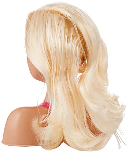 JP Barbie JPL63415 Flair JP Barbie Mini Blonde Styling Head, Multicolor