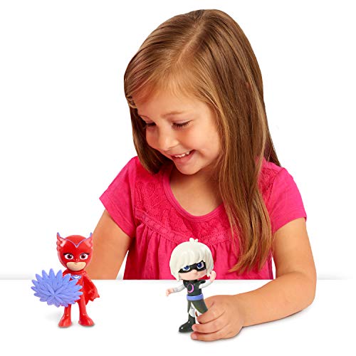 JP PJ Masks PJM65L00 PJ Masks Juego de 2 Figuras, Serie 2-Owlette y Luna Girl