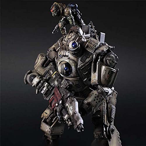 JSJJRFV Modelo de Personaje Titanfall Atlas Action Figuras Play Arts Models Muñecas Juguetes coleccionables Decoración de Escritorio (Color : No Retail Box)