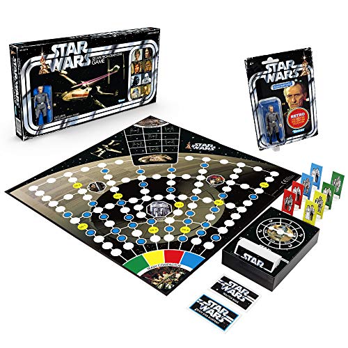 Juego de mesa Star Wars Escape de la Estrella de la Muerte con figura exclusiva de Tarkin a partir de 8 años