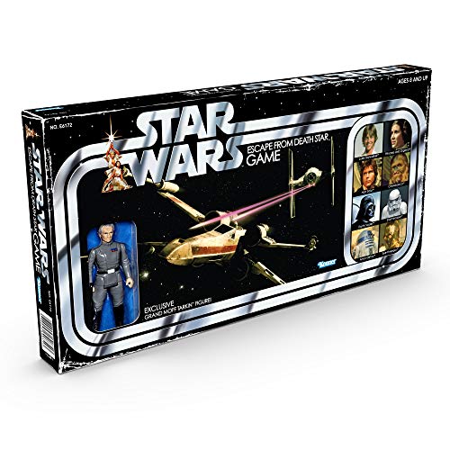 Juego de mesa Star Wars Escape de la Estrella de la Muerte con figura exclusiva de Tarkin a partir de 8 años