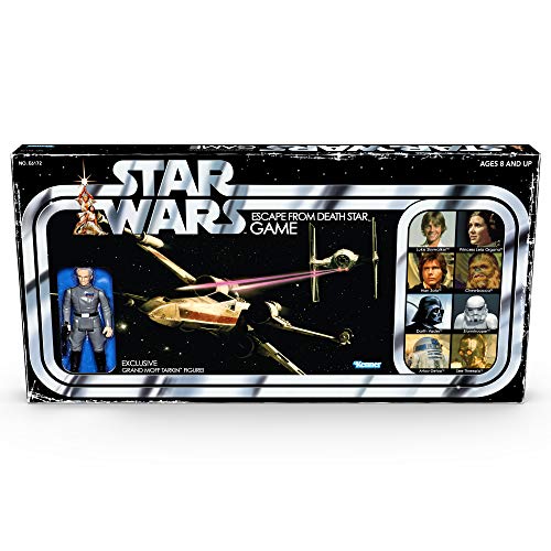 Juego de mesa Star Wars Escape de la Estrella de la Muerte con figura exclusiva de Tarkin a partir de 8 años