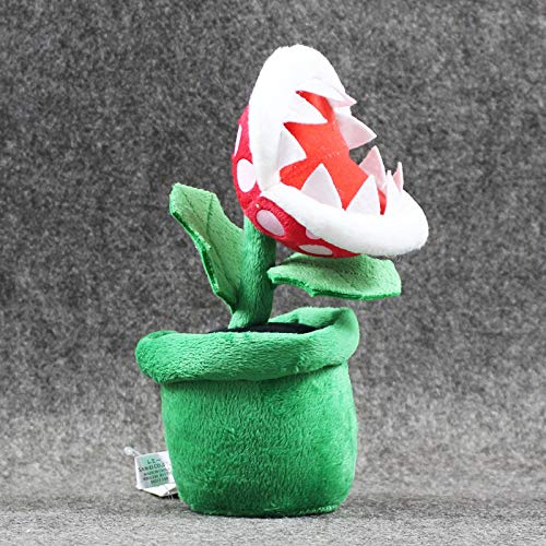 Juego Super Mario Plush Piranha Plant Mario Plush Anime Juguetes Juguetes suaves para niños Peluche Mario Peluche Peluche Peluche Juguetes Niños Regalos 25Cm