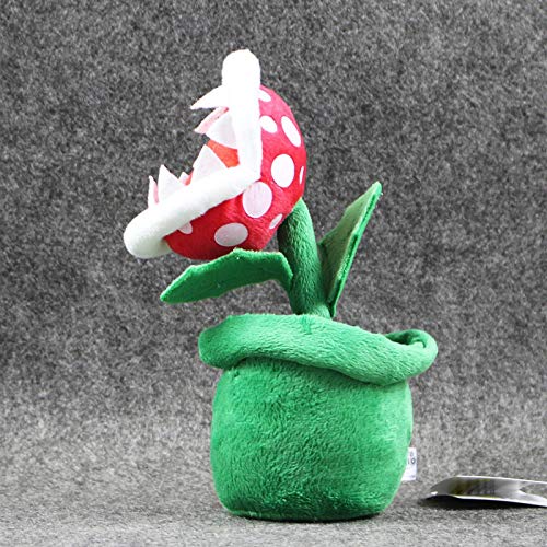 Juego Super Mario Plush Piranha Plant Mario Plush Anime Juguetes Juguetes suaves para niños Peluche Mario Peluche Peluche Peluche Juguetes Niños Regalos 25Cm